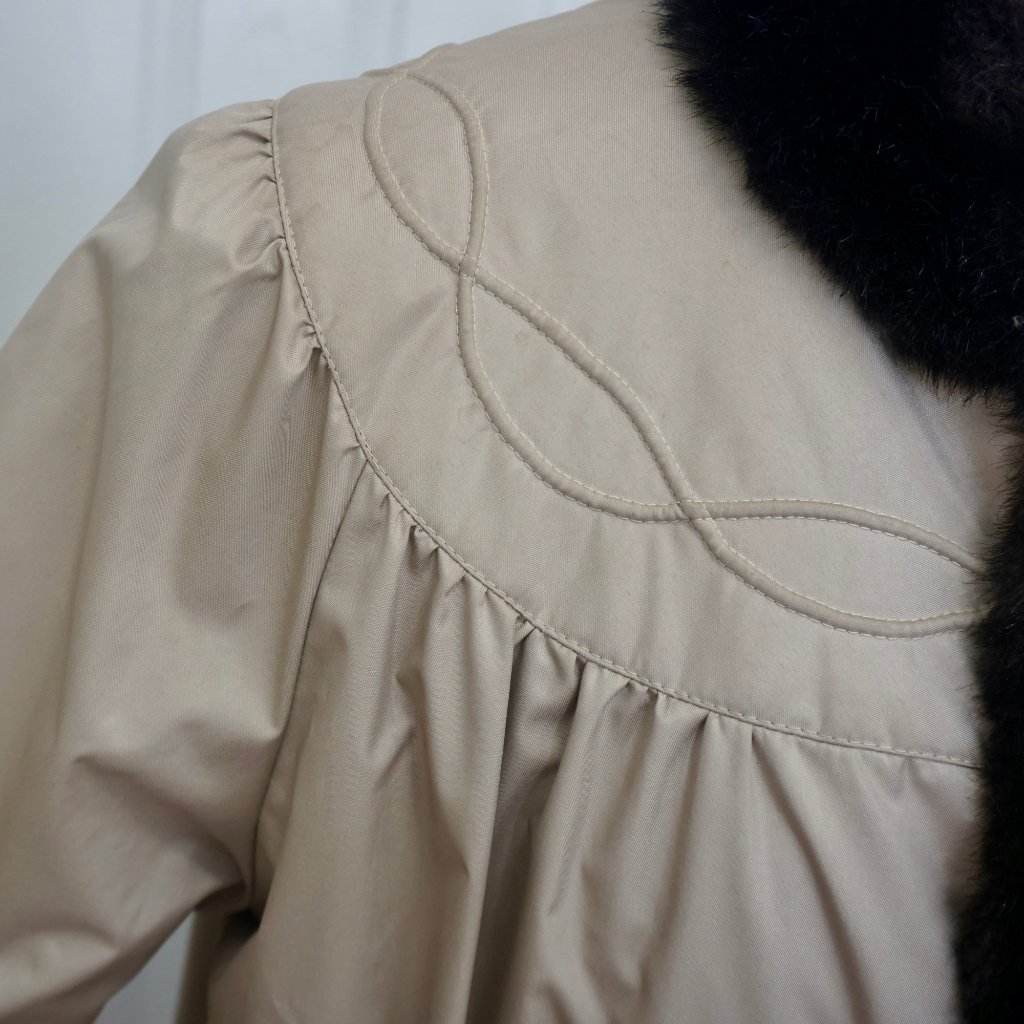 Vintage Sportowne Futur Faux Fur Reversible Coat — image 8 of 8
